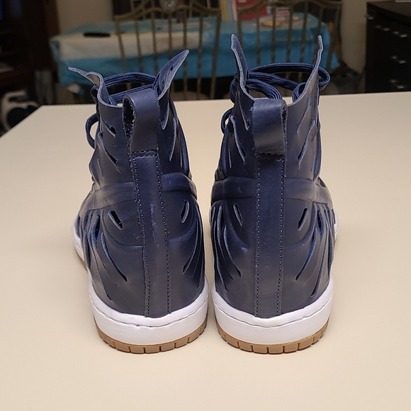 Nike Dunk Sky 2.0 Joli high top wedge casual sneakers size 11 1/2 - Picture 7 of 10